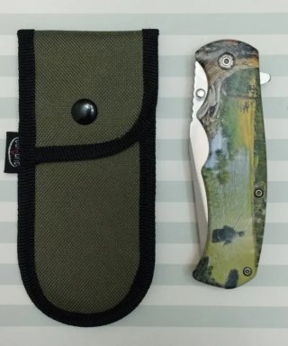 REBAJADA: PESCA MADERA 3D + REGALO FUNDA