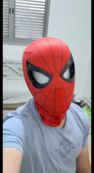 Mascara Spiderman con control de anillo