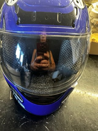 Casco integral Nitro Racing Talla S Azul