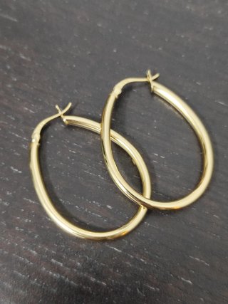 Orecchini in Argento e Oro 18 kt