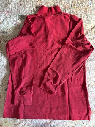 Polo Ralph Lauren Manga Larga Rojo