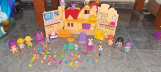 Casa Pin y Pon con figuras y accesorios