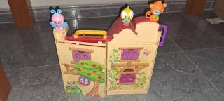 Casa Pin y Pon con figuras y accesorios