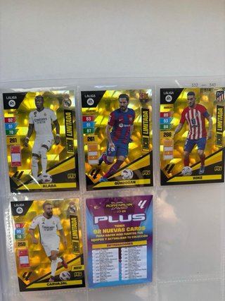 Lote 3 Álbum Adrenalyn XL 22/23 23/24 y 24/25