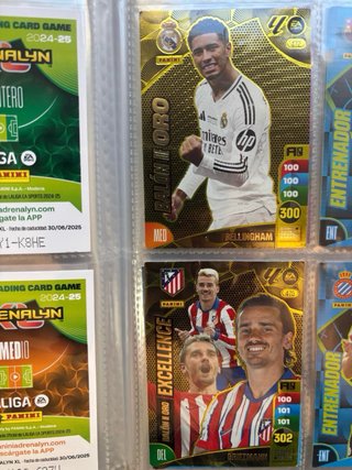 Lote 3 Álbum Adrenalyn XL 22/23 23/24 y 24/25