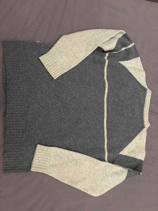 Maglione vintage Pickwick beige/grigio