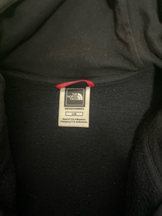 Felpa The North Face zip blu e nera