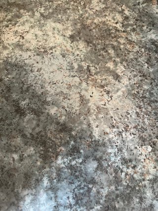 Muebles de cocina verdes oscuros y claros .
