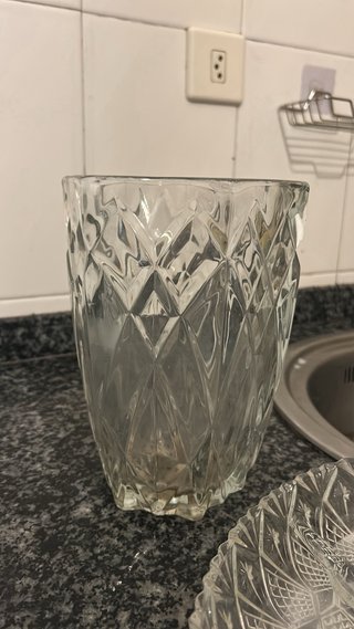 Juego 3 piezas cristal