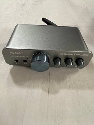 Amplificador Aveek DAC Preamp Bluetooth