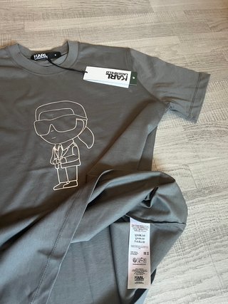 Camiseta Karl Lagerfeld Gris