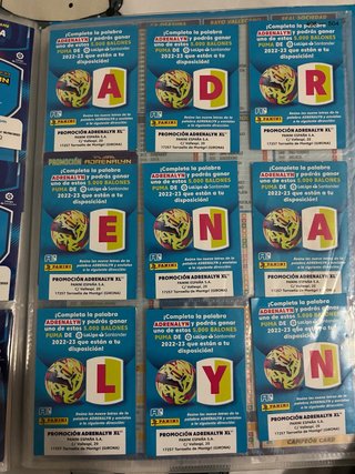 Panini Adrenalyn XL 2022-23 Cartas Sorteo
