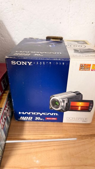 Sony Handycam DCR-SR50 HDD Wide LCD disco duro 30