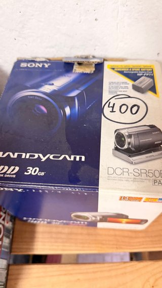 Sony Handycam DCR-SR50 HDD Wide LCD disco duro 30