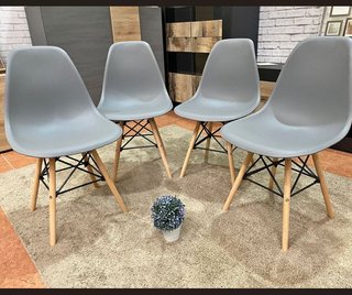 Pack 4 Sillas Comedor Diseño Gris ENVIO GRATIS