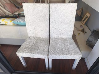 Juego de 2 sillas de comedor(Banak Importa)