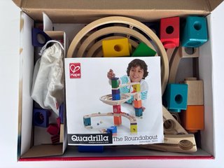 Circuito de canicas Hape Quadrilla