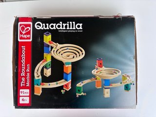 Circuito de canicas Hape Quadrilla