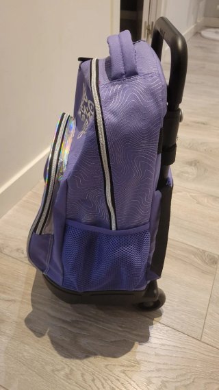 Mochila de ruedas Kpop Demon Hunters Lila