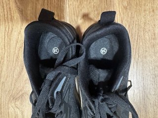 Zapatos deportivos negros talla 38