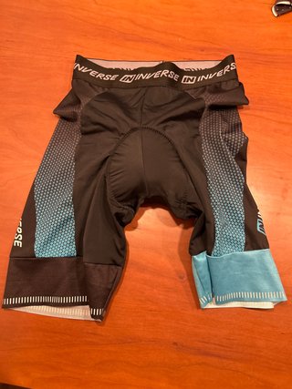 Culotte Ciclismo Inverse Negro y Azul