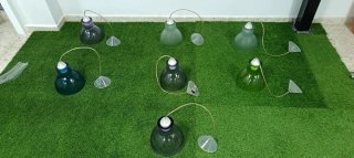 Lote de Lámparas de Techo Colgantes (Varios Colore