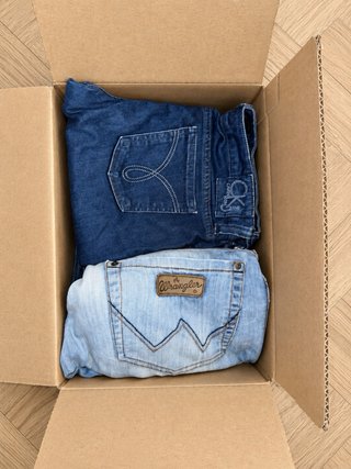 Box 5 capi firmati vintage Grado A