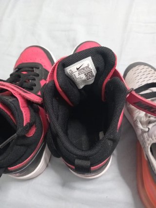 Nike Zapatillas Rojas Talla 38 y Grises Talla 35
