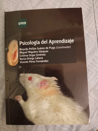 Psicología del aprendizaje UNED.