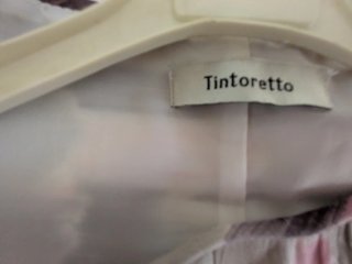 Vestido fiesta Tintoretto multicolor talla S