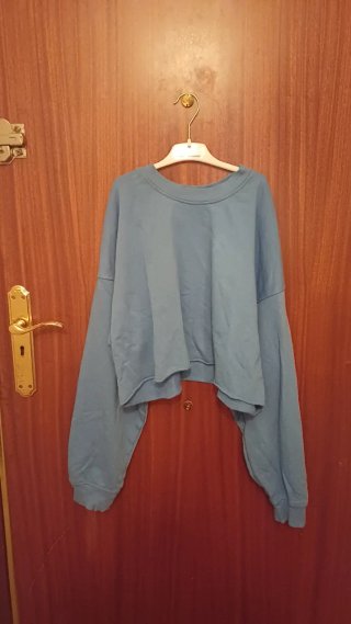 Sudadera Bershka azul talla L