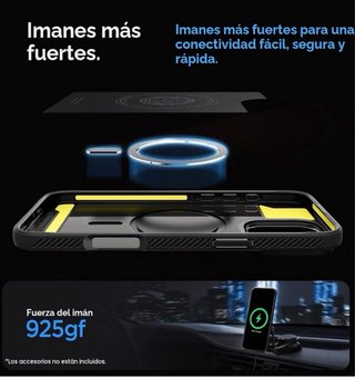 Funda Spigen Rugged Armor Magfit - Iphone 16 Pro