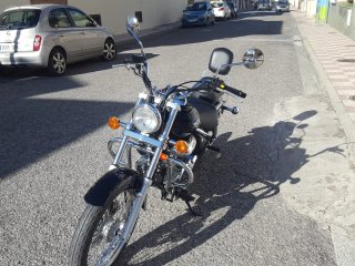 Suzuki Intruder 250CL Negra y Plateada