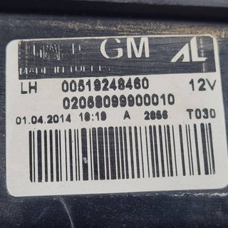 PILOTO TRASERO IZQUIERDO OPEL OPEL COMBO 2011-2018
