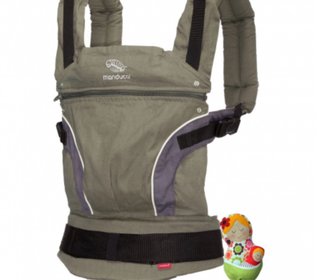 Mochila Portabebés Manduca Verde