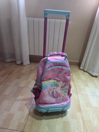 Mochila con ruedas Totto unicornio