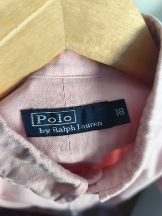 Camisa Polo Ralph Lauren niño rosa