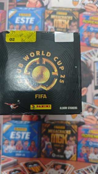 5 Cajas Panini Club World Cup 25