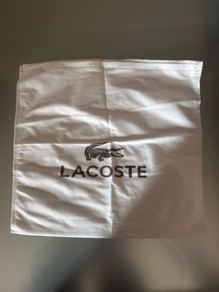 Borsello Lacoste nero monogram