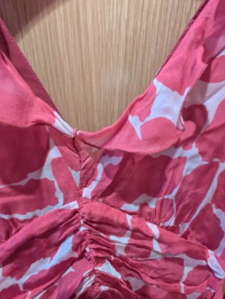 Vestido fiesta ceremonia Chanaver rosa talla 42