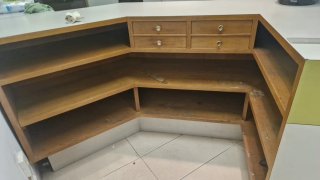 Mostrador de recepción