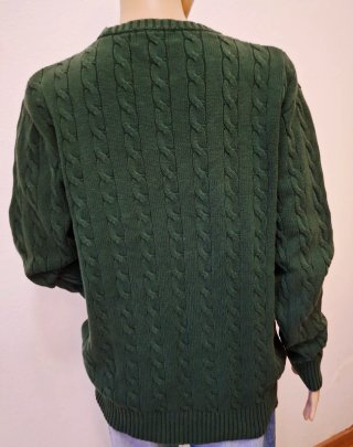 Jersey Polo Ralph Lauren Verde Trenzado