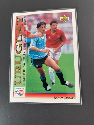 ENZO FRANCESCOLI CARD URUGUAY USA 94