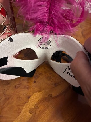 Maschere Veneziane Dipinte a Mano