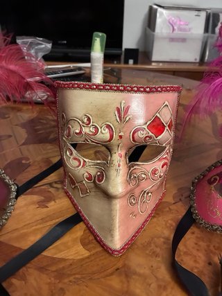Maschere Veneziane Dipinte a Mano