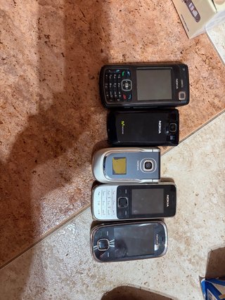 Lote 5 Móviles Antiguos