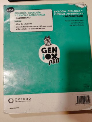 Libro de texto 1 bachillerato