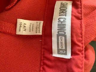 Shorts bambino salmone Okaidi
