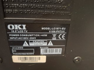 Tlv OKI 18,5 negro