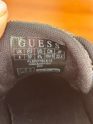 Scarpe Guess Nere e Oro Tg 37